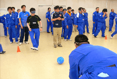 ブラインドサッカー研修