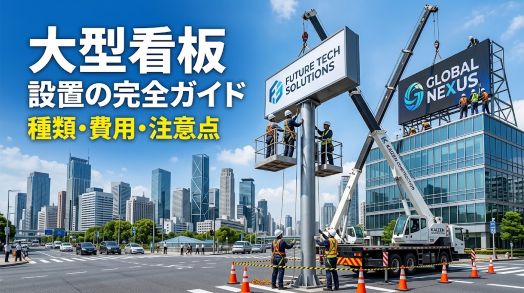 大型看板　設置完全ガイド