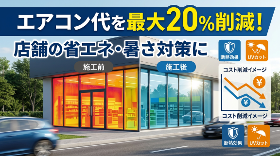 エコ窓コーティング 窓ガラスコーティング 熱中症対策