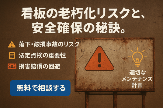 看板　耐用年数