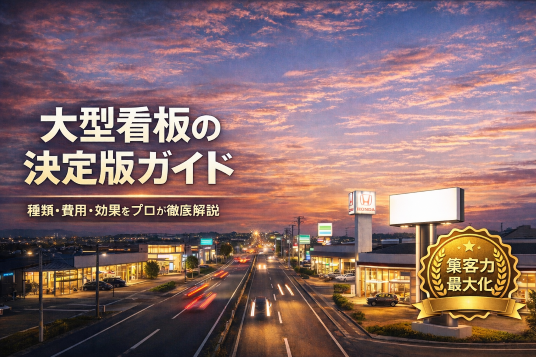 大型看板　完全ガイド