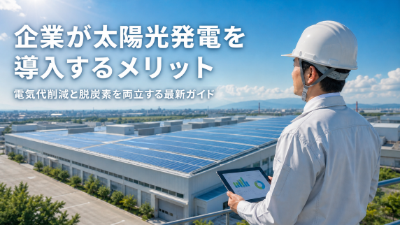 企業　太陽光発電