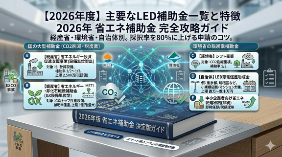 2026　省エネ　補助金　一覧