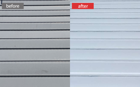 遮熱塗装(before/after)