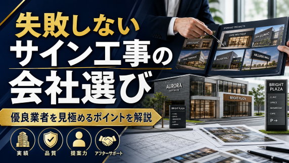 サイン工事　会社