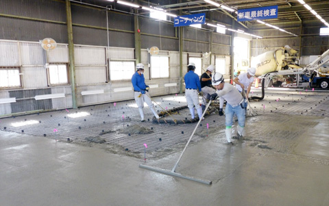 防塵塗装を導入する際の注意点(下地の状態確認と、適切な処理の徹底)