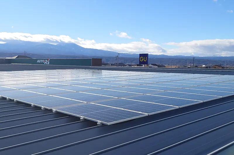 太陽光発電設備の導入事例２