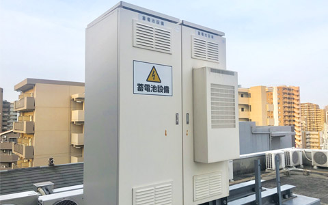 蓄電池設備の導入による電気代削減対策