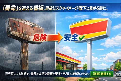 看板耐用年数 劣化