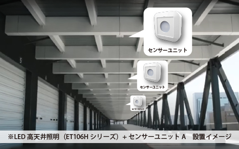 省エネ型照明制御システム設置イメージ