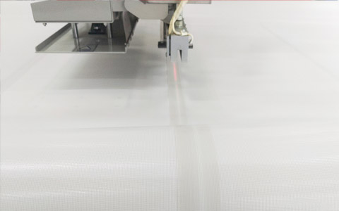 シーム加工の様子2