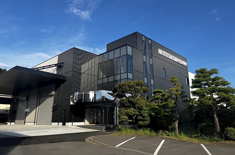 工場新棟 壁面チャンネル文字製作設置工事（外観）