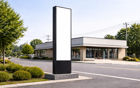 建植看板・サインポールの撤去