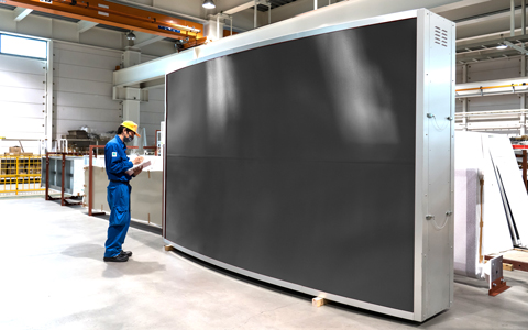 マーキングフィルム・カッティングシートの看板(大型看板の面板)