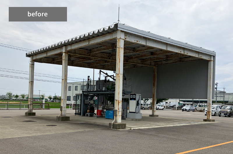 シナネン佐奇森灯油センター実績写真06